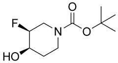tert-butyl (3S,4R)-3-fluoro-4-hydroxypiperidine-1-carboxylate