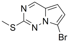 7-bromo-2-(methylsulfanyl)pyrrolo[2,1-f][1,2,4]triazine