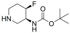tert-butyl N-[cis-4-fluoropiperidin-3-yl]carbamate