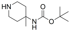tert-butyl N-(4-methylpiperidin-4-yl)carbamate