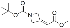 tert-butyl 3-(2-methoxy-2-oxoethylidene)azetidine-1-carboxylate