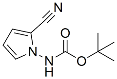 N-(2-cyano-1H-pyrrol-1-yl)(tert-butoxy)formamide