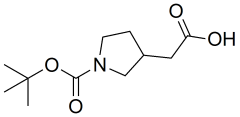 2-{1-[(tert-butoxy)carbonyl]pyrrolidin-3-yl}acetic acid