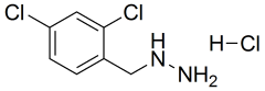[(2,4-dichlorophenyl)methyl]hydrazine hydrochloride