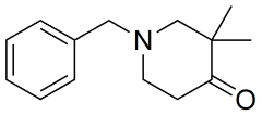 1-benzyl-3,3-dimethylpiperidin-4-one
