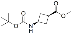methyl cis-3-(boc-amino)cyclobutanecarboxylate