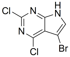5-bromo-2,4-dichloro-7H-pyrrolo[2,3-d]pyrimidine