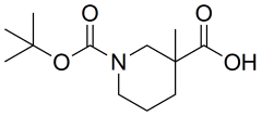 1-[(tert-butoxy)carbonyl]-3-methylpiperidine-3-carboxylic acid
