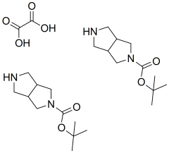 tert-butyl octahydropyrrolo[3,4-c]pyrrole-2-carboxylate hemioxalate