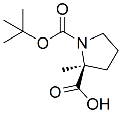 (2S)-1-[(tert-butoxy)carbonyl]-2-methylpyrrolidine-2-carboxylic acid