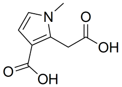 2-(carboxymethyl)-1-methyl-1H-pyrrole-3-carboxylic acid