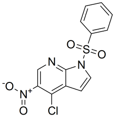 1-(benzenesulfonyl)-4-chloro-5-nitro-1H-pyrrolo[2,3-b]pyridine