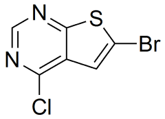 6-bromo-4-chlorothieno[2,3-d]pyrimidine