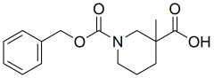 1-[(benzyloxy)carbonyl]-3-methylpiperidine-3-carboxylic acid