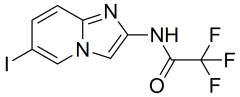 2,2,2-trifluoro-N-{6-iodoimidazo[1,2-a]pyridin-2-yl}acetamide