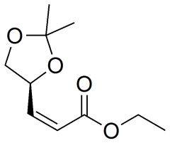 ethyl (Z)-3-[(4S)-2,2-dimethyl-1,3-dioxolan-4-yl]prop-2-enoate
