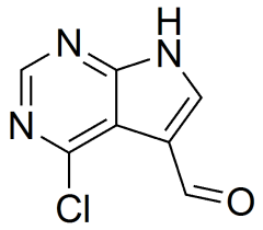 4-chloro-7H-pyrrolo[2,3-d]pyrimidine-5-carbaldehyde