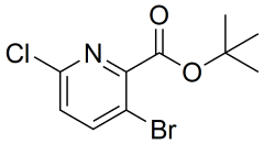 tert-butyl 3-bromo-6-chloropyridine-2-carboxylate