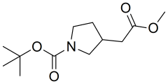 tert-butyl 3-(2-methoxy-2-oxoethyl)pyrrolidine-1-carboxylate