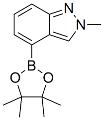 2-methyl-4-(tetramethyl-1,3,2-dioxaborolan-2-yl)-2H-indazole