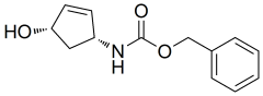 benzyl (cis-4-hydroxycyclopent-2-en-1-yl)carbamate