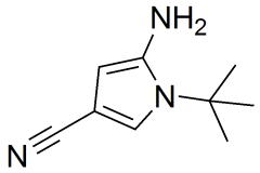 5-amino-1-tert-butyl-1H-pyrrole-3-carbonitrile