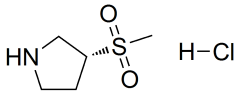(3R)-3-methanesulfonylpyrrolidine hydrochloride