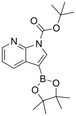 tert-butyl 3-(tetramethyl-1,3,2-dioxaborolan-2-yl)-1H-pyrrolo[2,3-b]pyridine-1-carboxylate