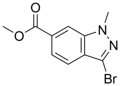 methyl 3-bromo-1-methyl-1H-indazole-6-carboxylate