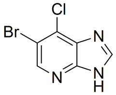 6-bromo-7-chloro-3H-imidazo[4,5-b]pyridine