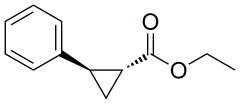 ethyl (1R,2R)-rel-2-phenylcyclopropane-1-carboxylate