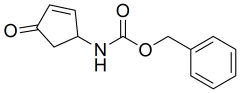 benzyl N-(4-oxocyclopent-2-en-1-yl)carbamate