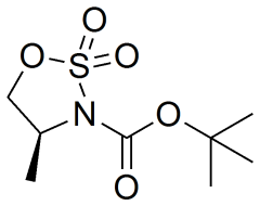 tert-butyl (4S)-4-methyl-2,2-dioxo-1,2,3-oxathiazolidine-3-carboxylate