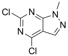 4,6-dichloro-1-methyl-1H-pyrazolo[3,4-d]pyrimidine