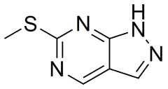 6-(methylsulfanyl)-1H-pyrazolo[3,4-d]pyrimidine
