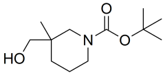 tert-butyl 3-(hydroxymethyl)-3-methylpiperidine-1-carboxylate
