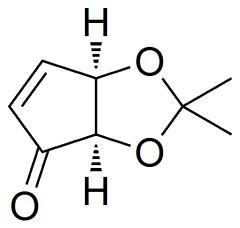 (3aR,6aR)-2,2-dimethyl-2H,3aH,4H,6aH-cyclopenta[d][1,3]dioxol-4-one