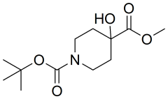 1-tert-butyl 4-methyl 4-hydroxypiperidine-1,4-dicarboxylate