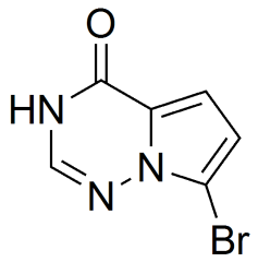 7-bromo-3H,4H-pyrrolo[2,1-f][1,2,4]triazin-4-one