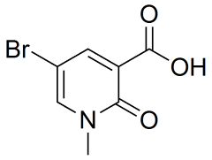 5-bromo-1-methyl-2-oxo-1,2-dihydropyridine-3-carboxylic acid