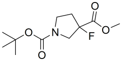 1-tert-butyl 3-methyl 3-fluoropyrrolidine-1,3-dicarboxylate