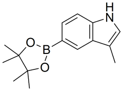 3-methyl-5-(tetramethyl-1,3,2-dioxaborolan-2-yl)-1H-indole