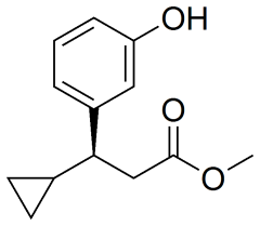 methyl (3S)-3-cyclopropyl-3-(3-hydroxyphenyl)propanoate