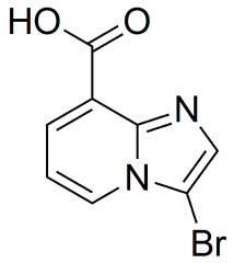 3-bromoimidazo[1,2-a]pyridine-8-carboxylic acid