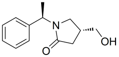 (4R)-4-(hydroxymethyl)-1-[(1R)-1-phenylethyl]pyrrolidin-2-one