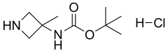 tert-butyl N-(3-methylazetidin-3-yl)carbamate hydrochloride