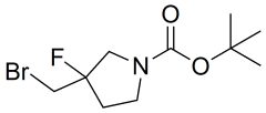 tert-butyl 3-(bromomethyl)-3-fluoropyrrolidine-1-carboxylate