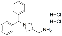 [1-(diphenylmethyl)azetidin-3-yl]methanamine dihydrochloride