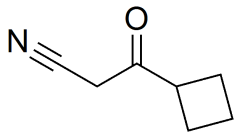 3-cyclobutyl-3-oxopropanenitrile