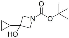 tert-butyl 3-cyclopropyl-3-hydroxyazetidine-1-carboxylate